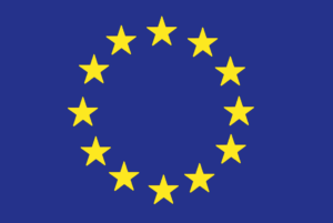 Zeichnung der EU-Flagge